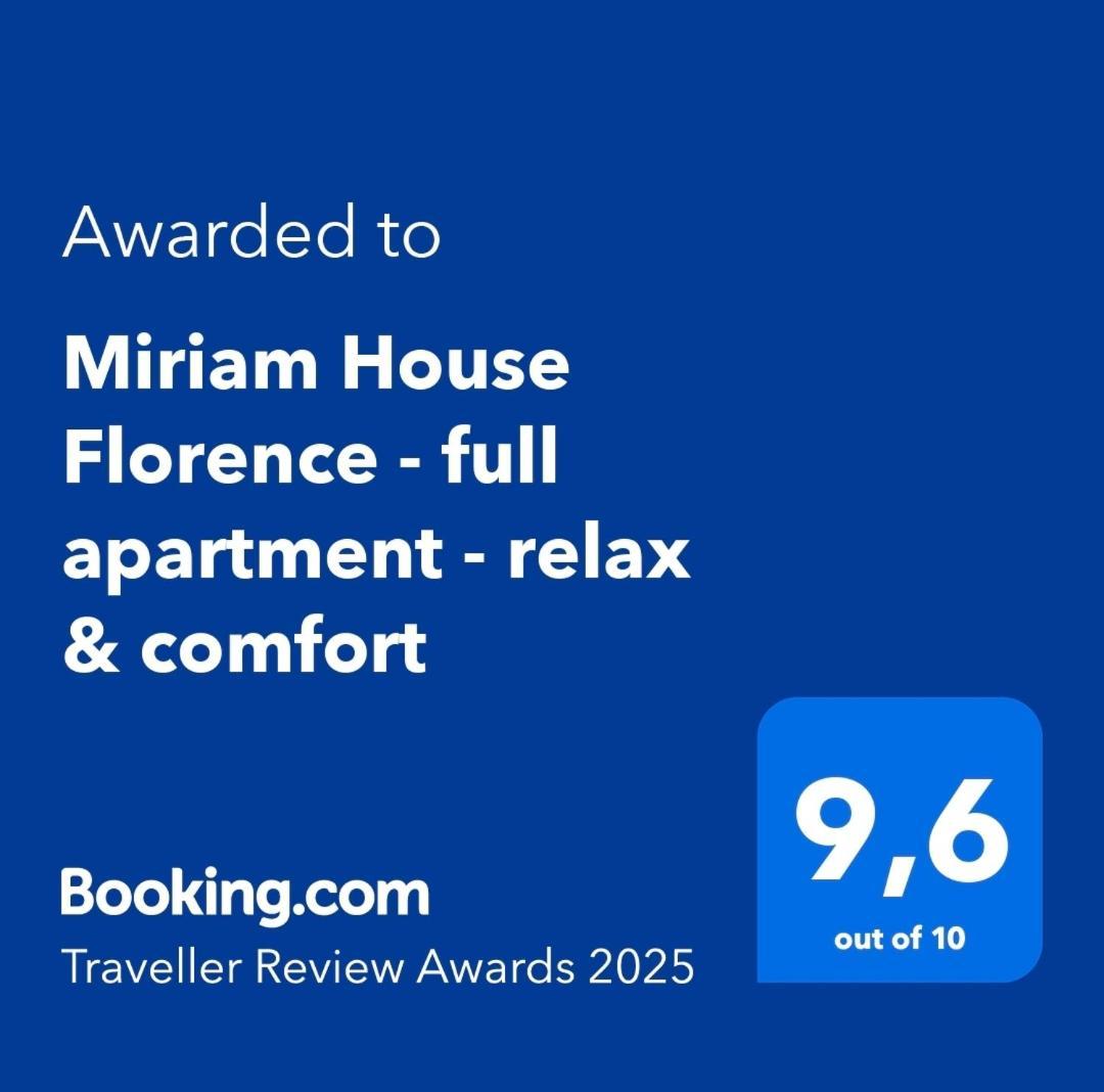 Miriam House Florence - Full Apartment - Relax & Comfort المظهر الخارجي الصورة